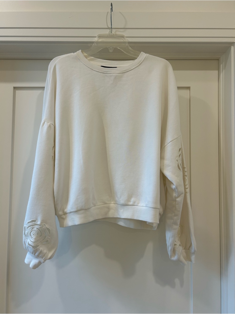 Sanctuary White Crewneck Sweatshirt